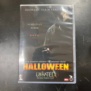 Halloween (2007) DVD (VG+/M-) -kauhu-